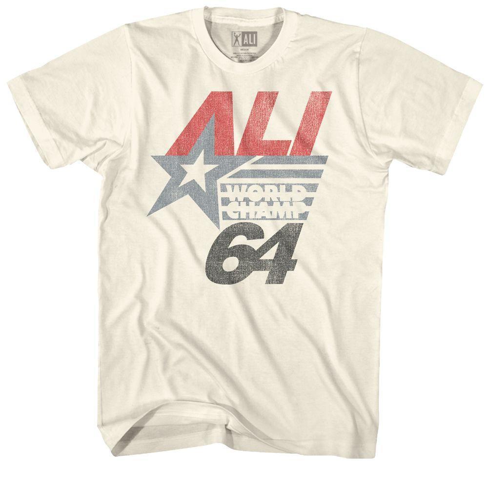 Muhammad Ali Ali64 Natural Adult T Shirt